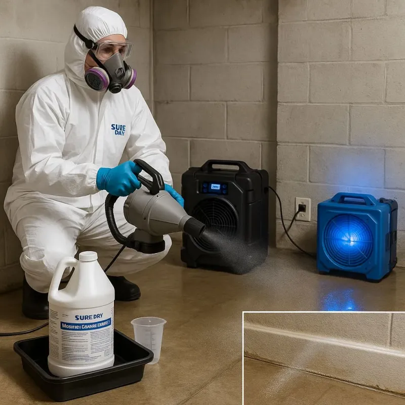 Sanitization and Odor Removal process in Bloomington, IN